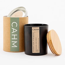  Smoked Cedar & Bergamot Candle - Black CAHM