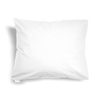 Cotton FullSize Pillowcase With Piped Edges,White