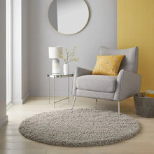  Snuggle Washable Round Rug Dunelm