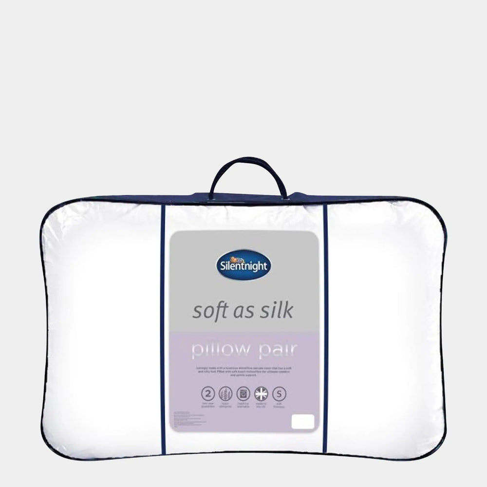 Soft As Silk Pillow 2 Pack Silentnight