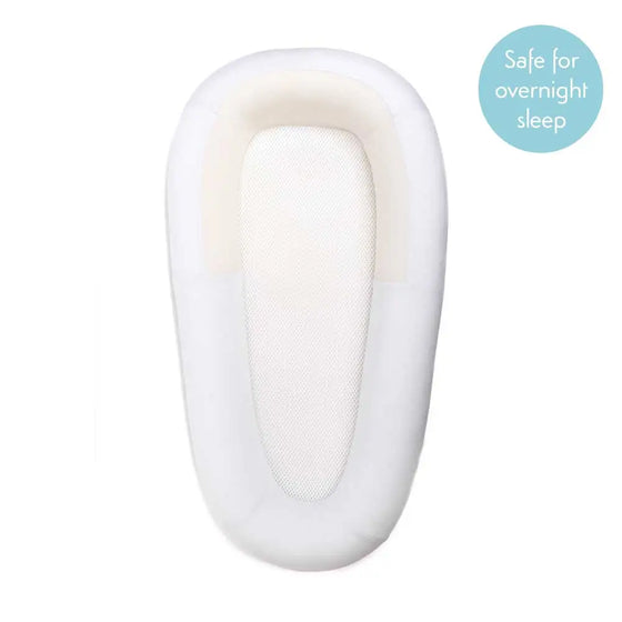 Soft White Sleep Tight Baby Bed Purflo