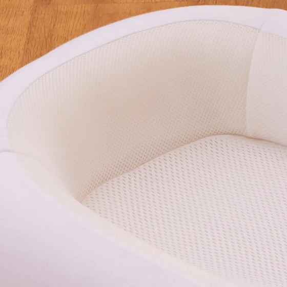 Soft White Sleep Tight Baby Bed Purflo