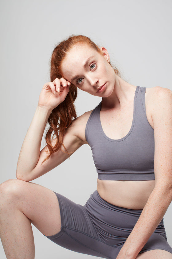 Sports Bra - Pearl Grey Sōma Sportswear