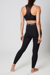 Low Rise Leggings - Black