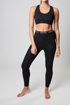 Low Rise Leggings - Black