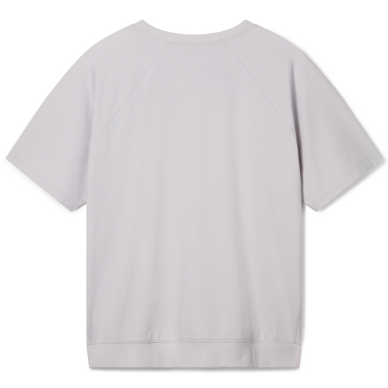 Short Sleeved Sweatshirt Dove Grey