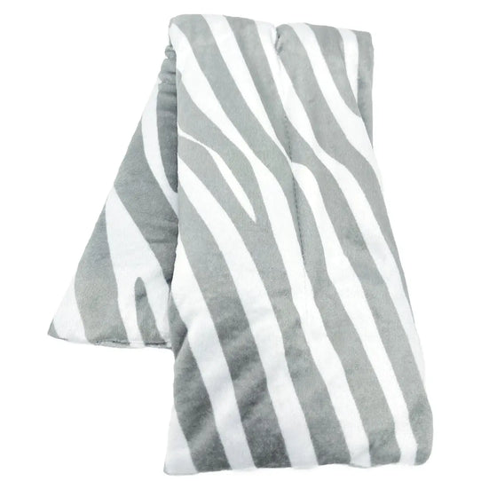 Soothing Body Wrap Wheat Bag Infused With Lavender Oil - Zebra Print SMUG