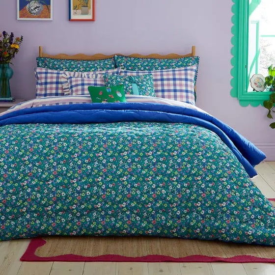 Sophie Robinson Petal Meadow Bedspread Dunelm