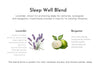 Soy Candle With  Essential Oils, Sleep Well Blend,  XXL Size Snooozeworld