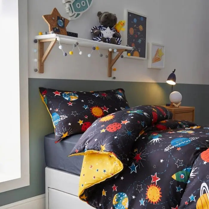 Space Healthy Growth Kids Coverless Duvet - 9 tog Silentnight