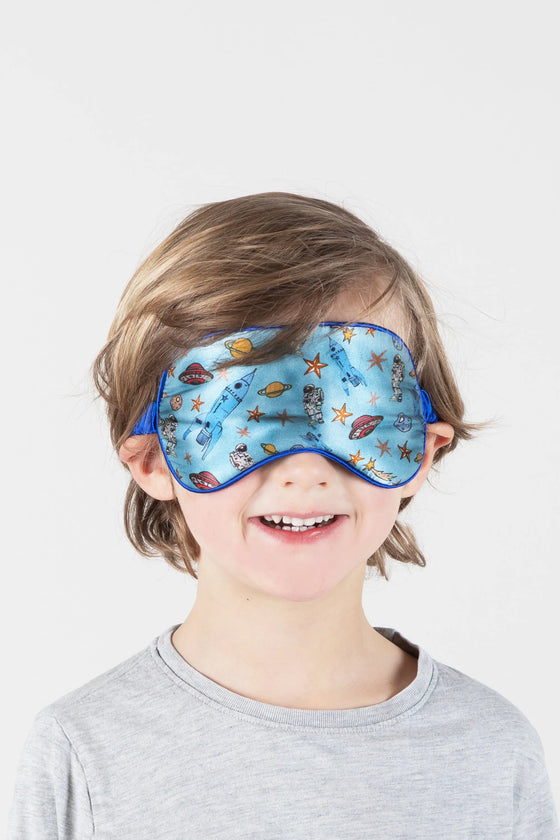 Silk Eye Mask for Kids / "Space" Jessica Russell Flint