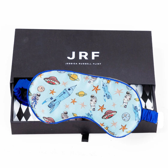 Silk Eye Mask for Kids / "Space" Jessica Russell Flint