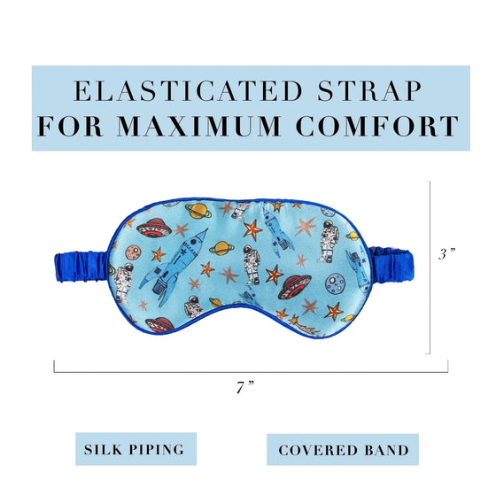 Silk Eye Mask for Kids / "Space" Jessica Russell Flint