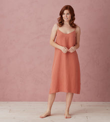  Spice Alice 100% Linen Cami Nightie The Secret Linen Store