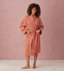  Spice Layla 100% Linen Robe The Secret Linen Store