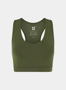  Sports Bra - Earth Khaki Sōma Sportswear