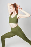 Sports Bra - Earth Khaki Sōma Sportswear