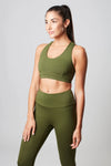 Sports Bra - Earth Khaki Sōma Sportswear