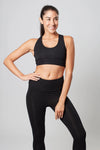 Sports Bra - Marl Black Sōma Sportswear