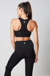 Sports Bra - Marl Black Sōma Sportswear