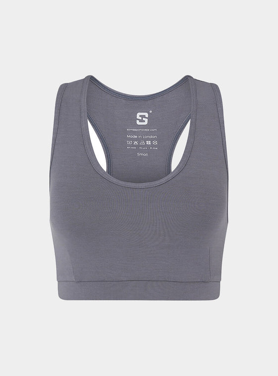 Sports Bra - Pearl Grey Sōma Sportswear