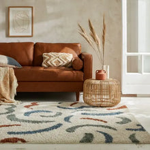  Squiggle Berber Rug Dunelm