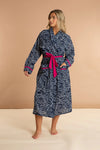 Starry Night Women's Cotton Robe inara