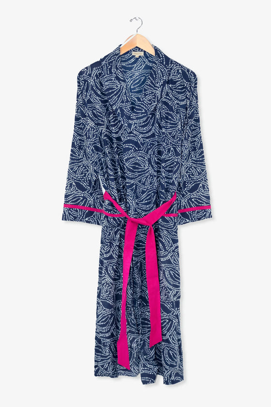 Starry Night Women's Cotton Robe inara