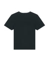 Womens Organic Cotton Fitted T-Shirt in Jet Black