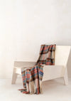 Stewart Dress Antique Tartan Small Lambswool Blanket