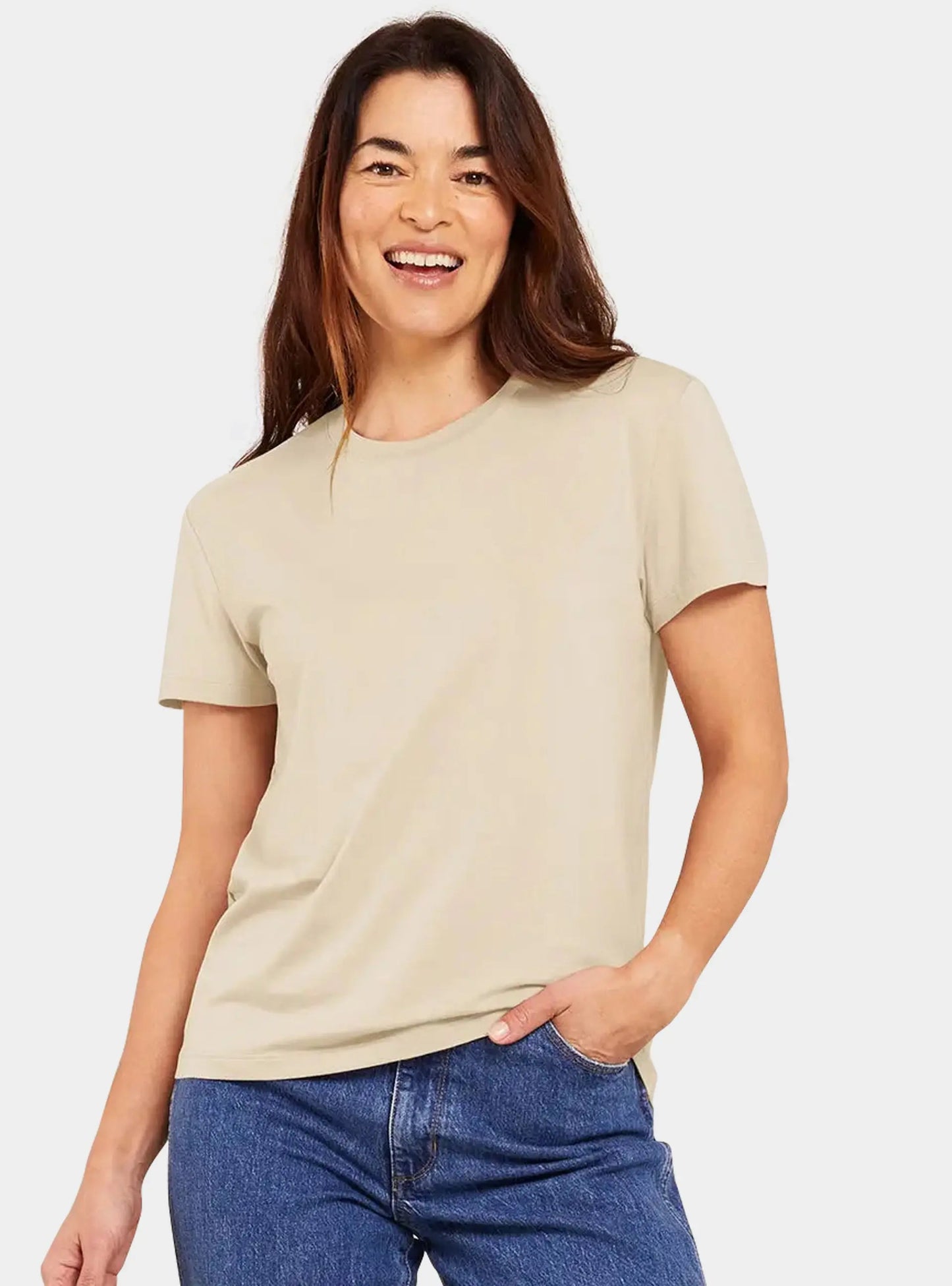 Stone Women's Classic Crew Neck T-Shirt Boody