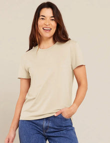  Stone Women's Classic Crew Neck T-Shirt Boody