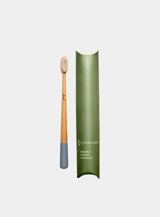 Storm Grey - Soft - Truthbrush Bamboo Toothbrush Truthbrush