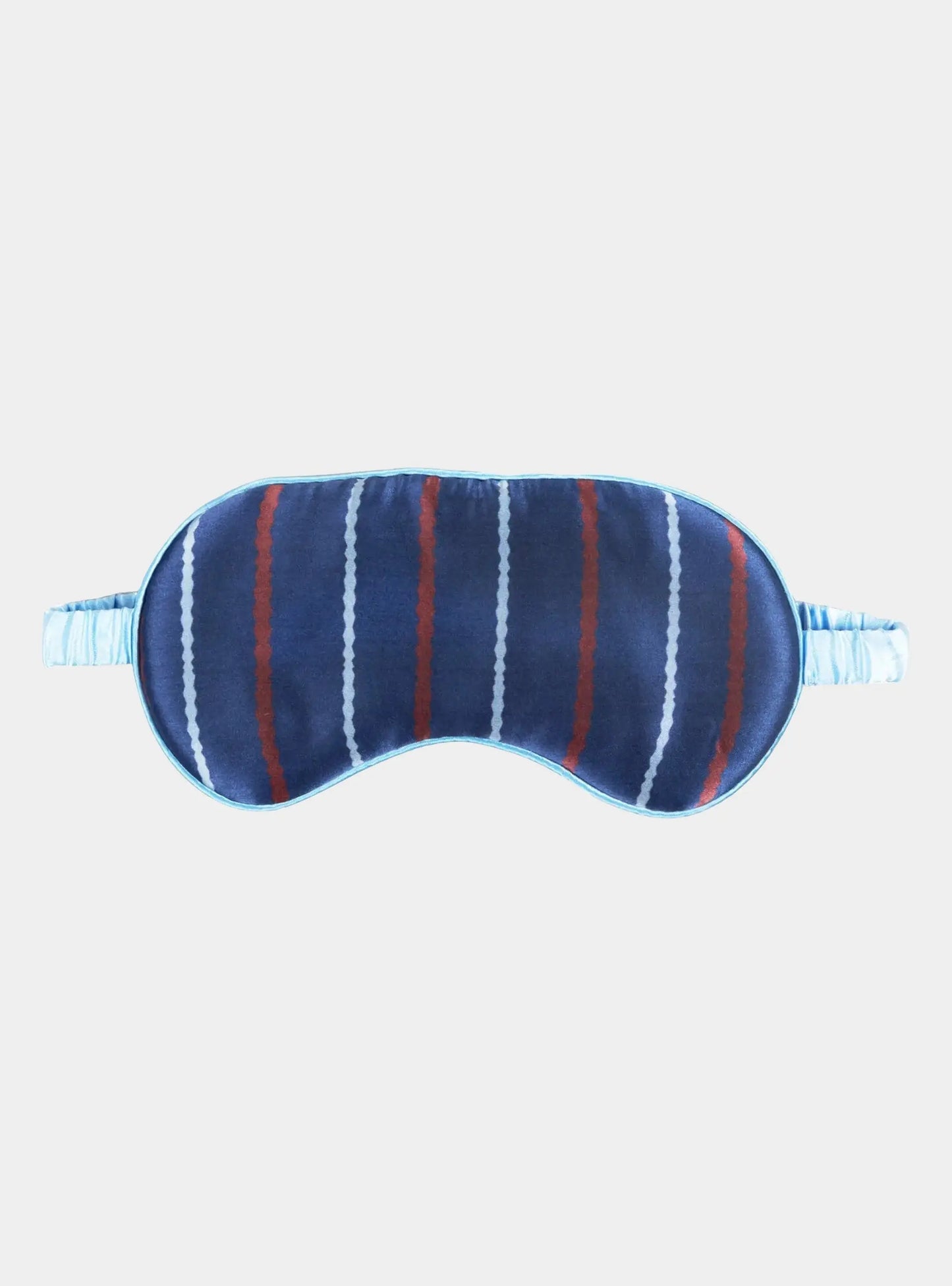 Stripey Silk Eye Mask Jessica Russell Flint