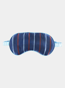  Stripey Silk Eye Mask Jessica Russell Flint