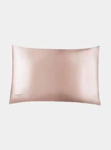  Sunset Pink Silk Pillowcase Drowsy Sleep Co