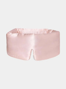  Sunset Pink Silk Sleep Mask Drowsy Sleep Co