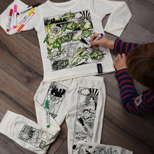  Superhero Comic Colour in Pyjamas Selfie Craft Co