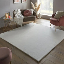  Supersoft Faux Fur Square Rug Dunelm