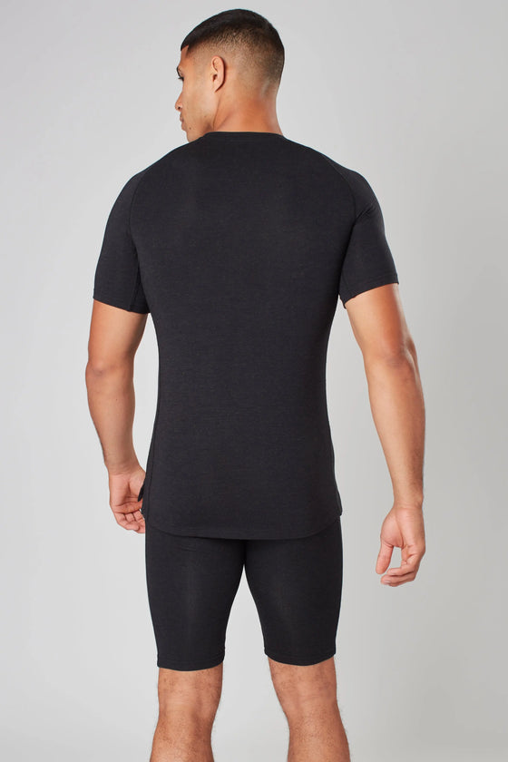 T-Shirt - Marl Black Sōma Sportswear