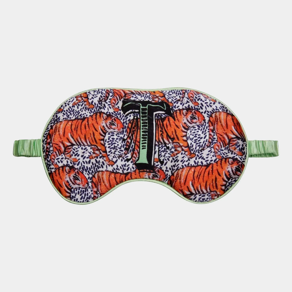 T for Tiger Silk Eye Mask Jessica Russell Flint