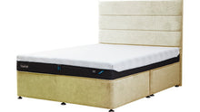  Tempur Buckingham Divan - No drawers - Venice Cream