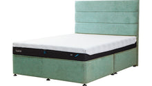  Tempur Buckingham Divan - No drawers - Venice Jade