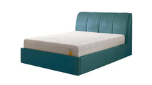  Tempur Harrington Ottoman - Sundance Light Blue Tempur