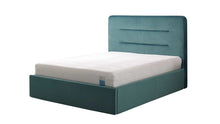  Tempur Linear Ottoman - Sundance Light Blue Tempur