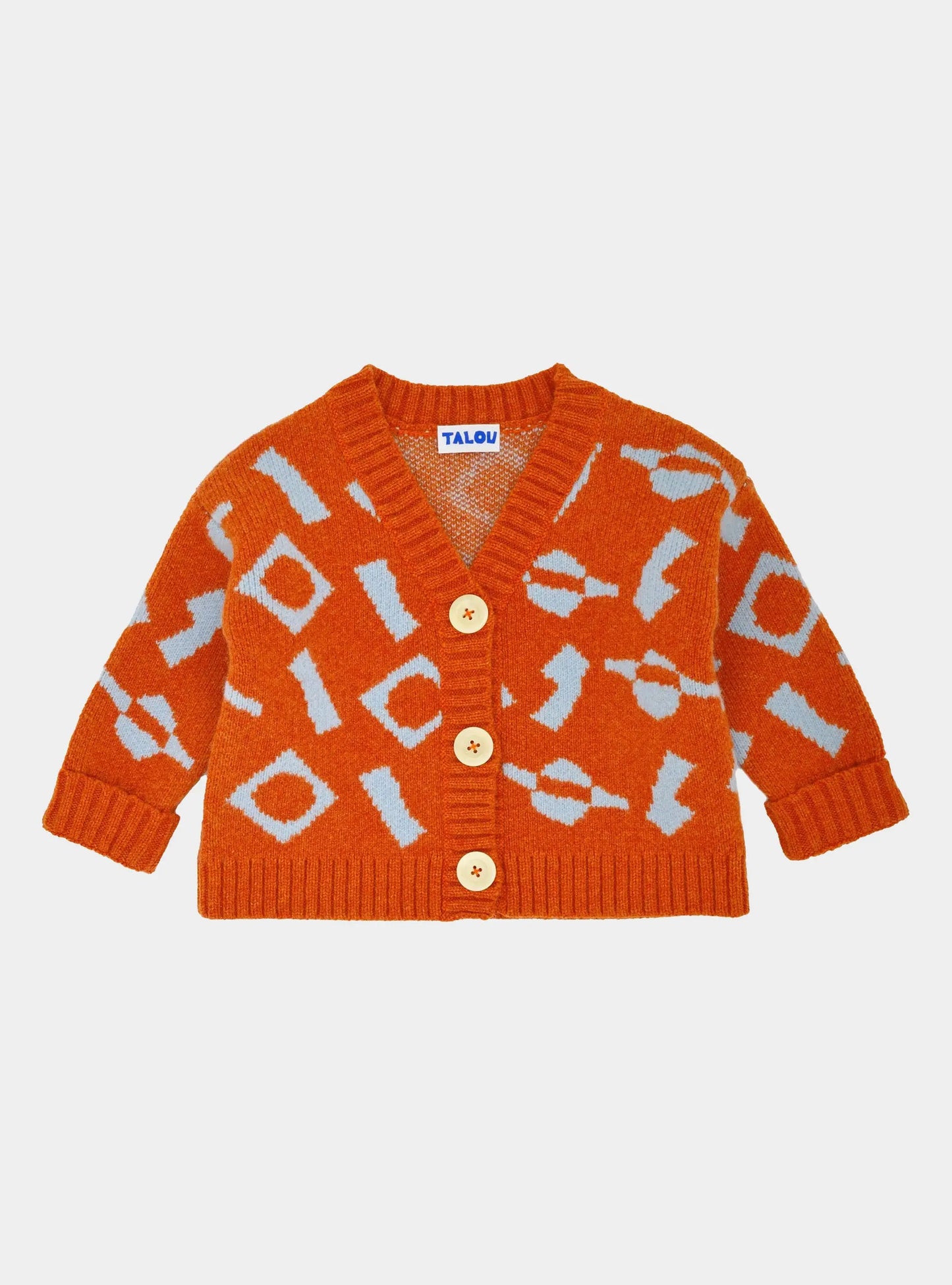 THE EXPLORER CARDIGAN - ORANGE Talou