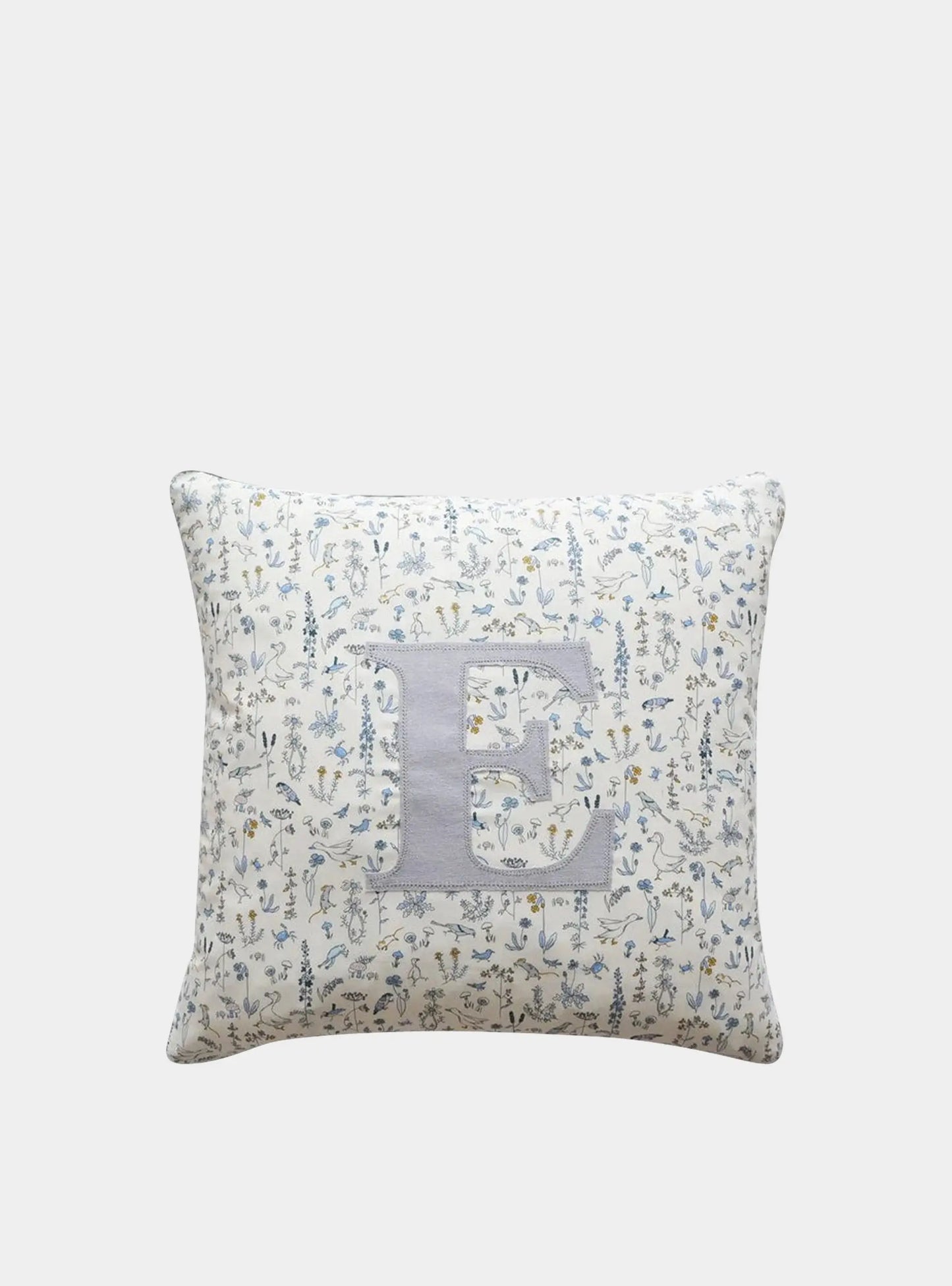 THEO BLUE Liberty Personalised Cushion Coco & Wolf