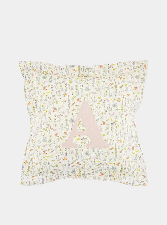 THEO PINK Liberty Personalised Cushion Coco & Wolf