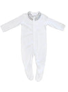 THEO & D'ANJO BLUE Liberty Double Collar Baby-Grow Coco & Wolf