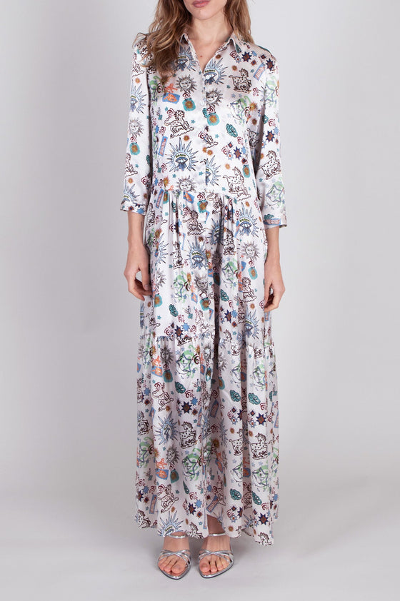 Titania Maxi Shirt Dress